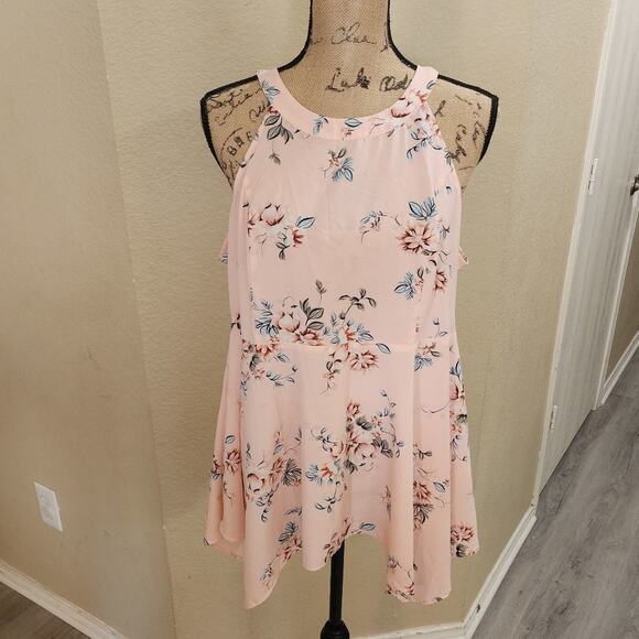 Torrid BABYDOLL CHABLIS GODDESS NECK TANK‎ size 0 XL - Picture 5 of 11